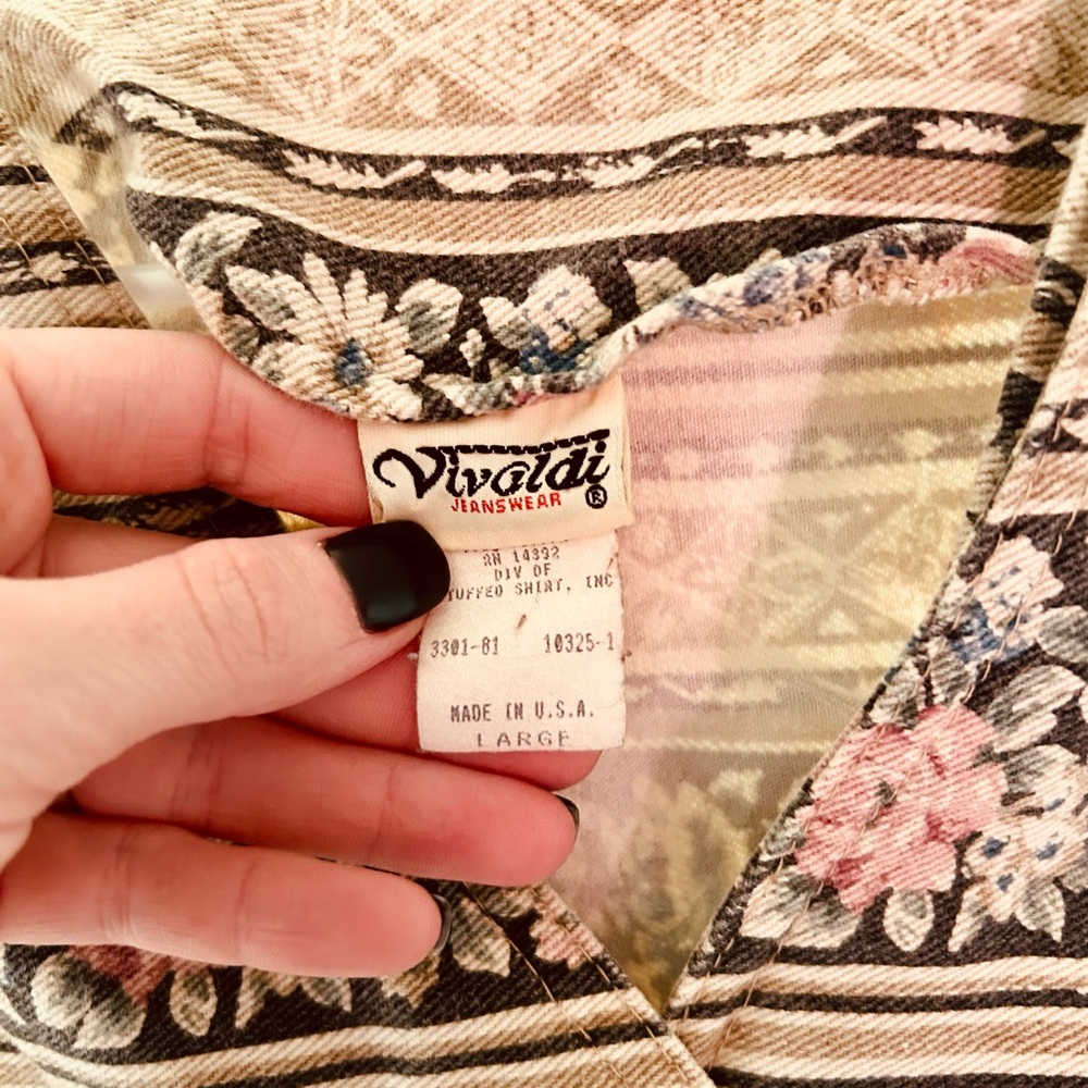 Vivaldi Floral Patterned Top